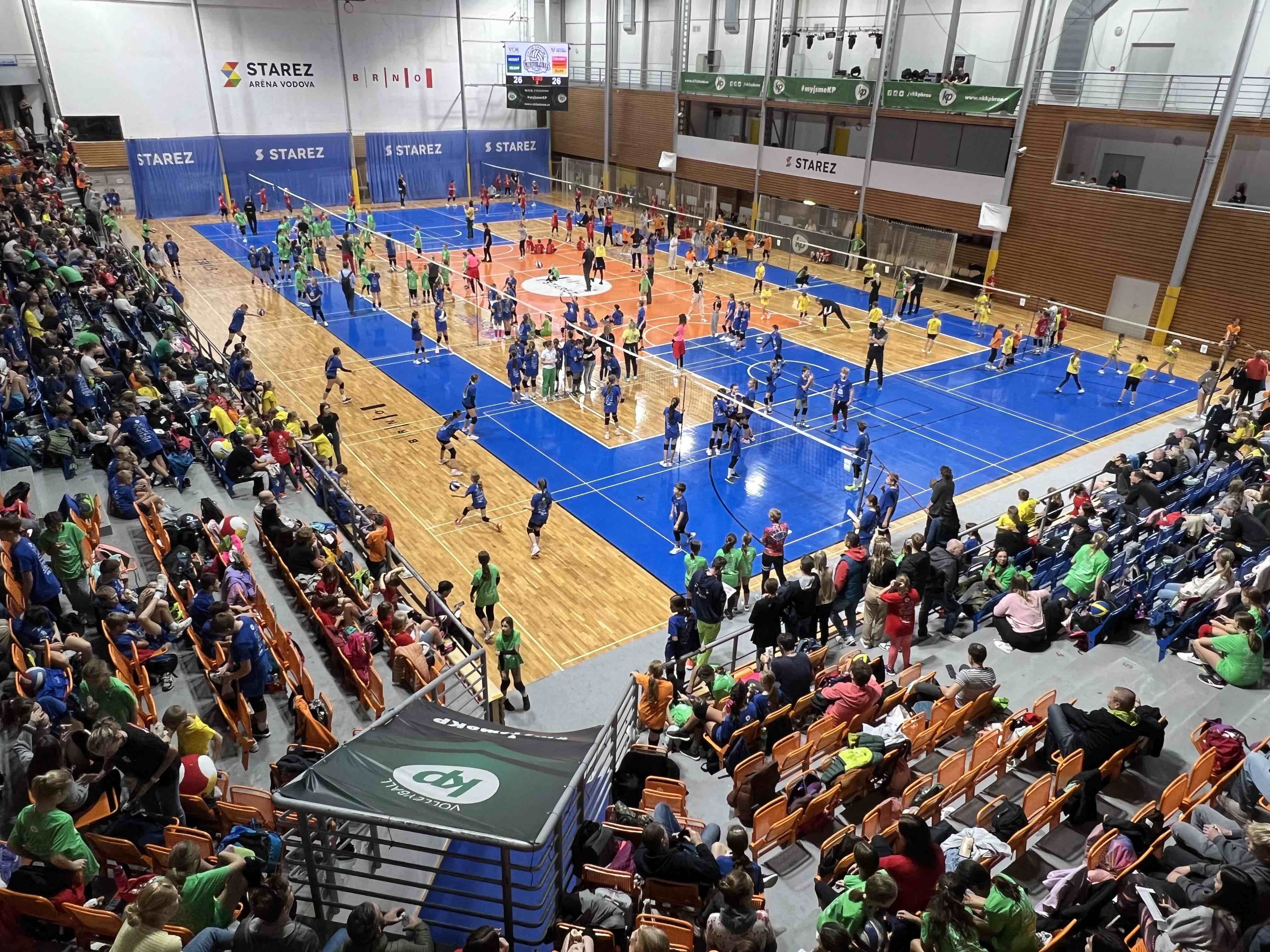 Rekordně odstartoval nový ročník Jihomoravského minivolejbalu