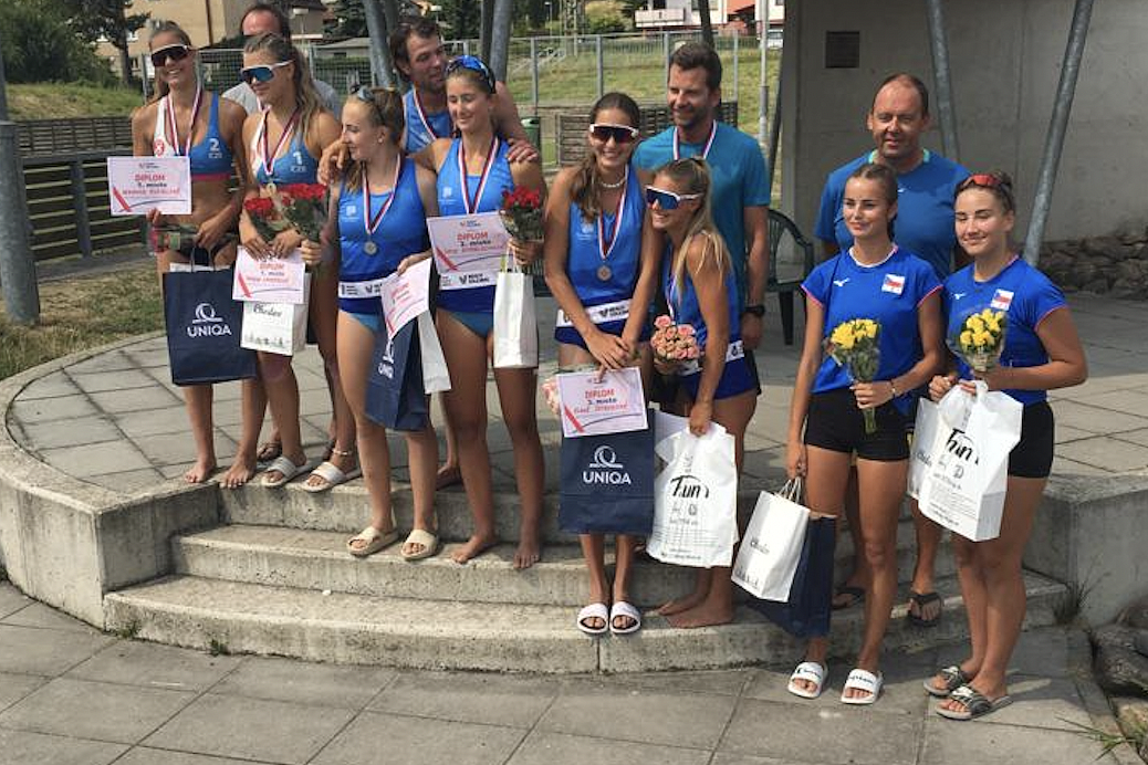 Dvojice ze Sokola Brno I. excelovala na MČR U-18 dívek