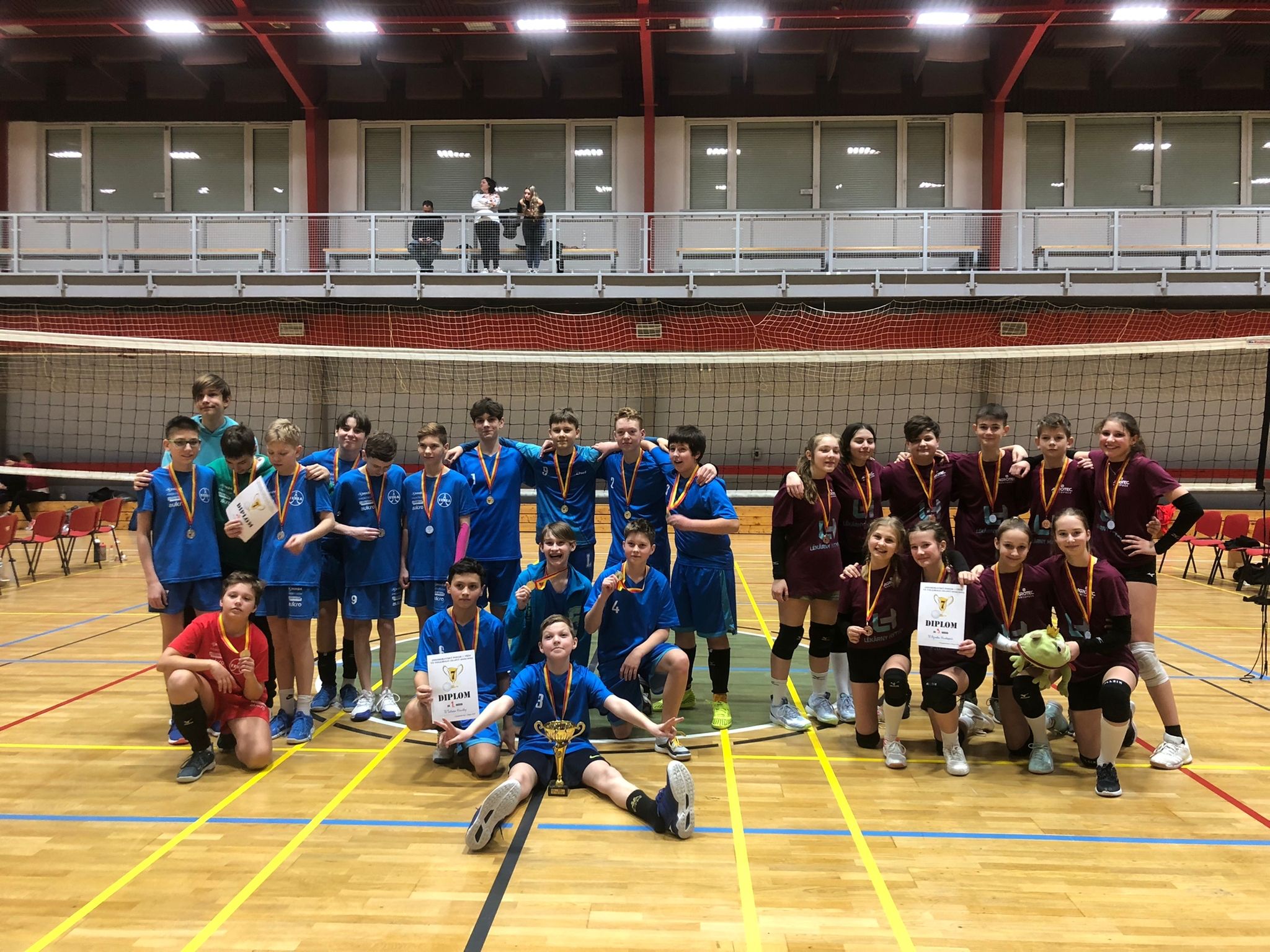 Jm Pohár 7.tříd chlapců+mix vyvrcholil v Hustopečích