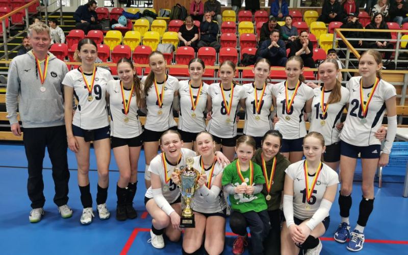 Vítěz soutěže U14 P7T Dívky: VK Královo Pole Brno - ZŠ Milénova